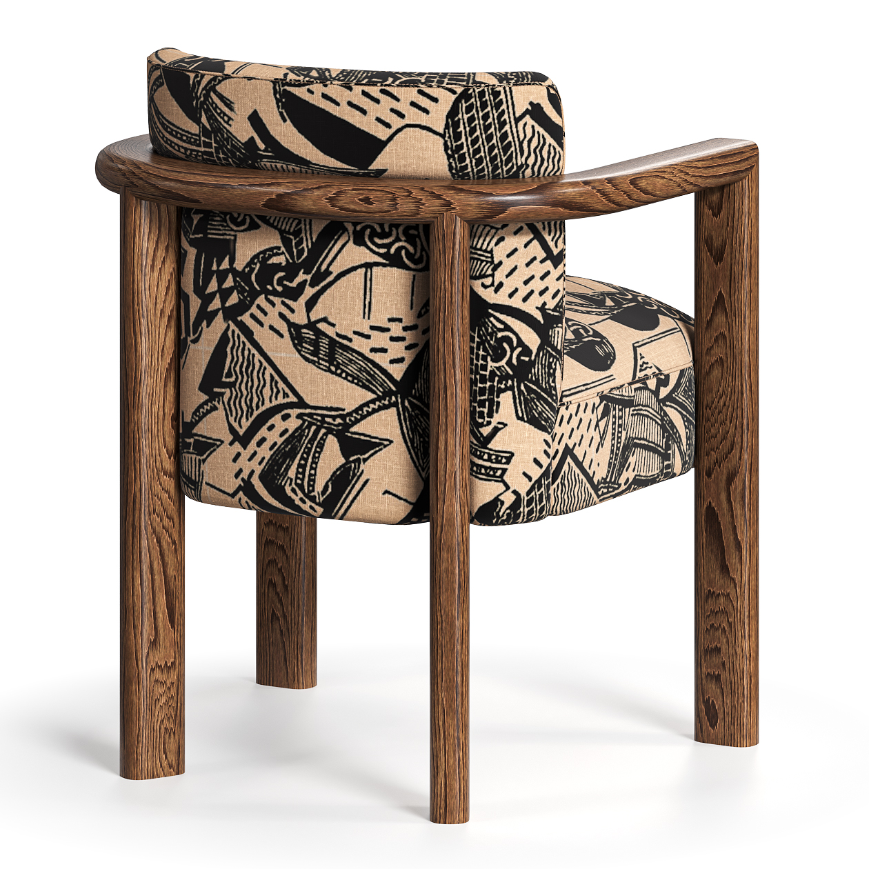 Aria Dining Chair Daxton Jacquard